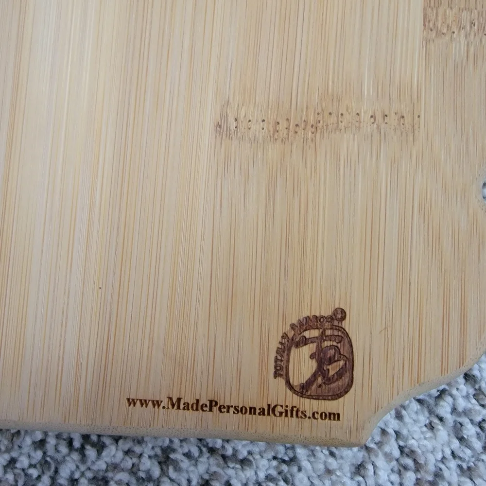 Totally Bamboo Wisconsin Cutting & Serving Board - Picture 3 of 5
